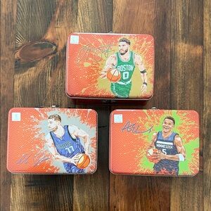NBA Lab Basketball Player Jayson Tatum Luka Doncic Anthony Edward’s Bundle Set